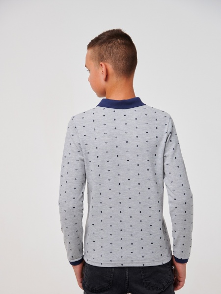 Сорочка дитяча Smil 114885 р.164 сірий з візерунком 