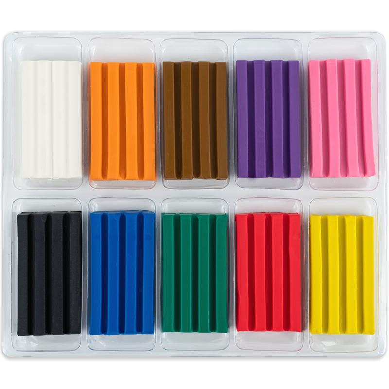 Пластилін восковий 10 кольорів 200 г HK24-084 KITE