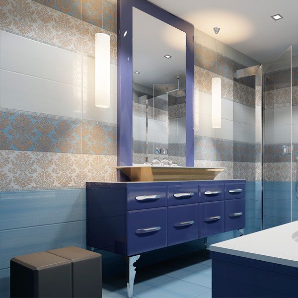 Декор Атем Charlotte 1 BL 250х500 мм