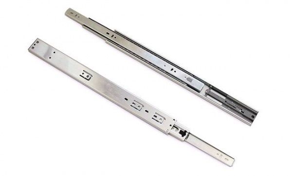 Комплект направляющих Hafele PUSH L-400 мм сталь