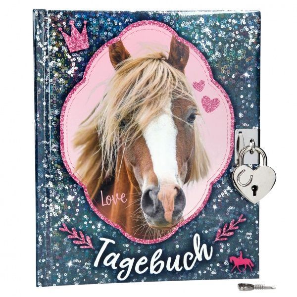 Блокнот Motto на замочке Horses Dreams 48935