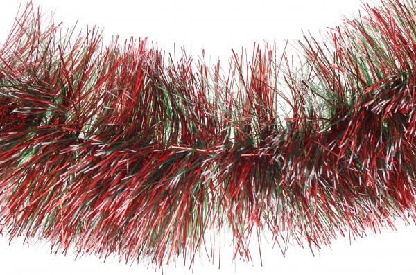 Дождик новогодний элит 15 3 м зеленый/красный/золотой/серебристый