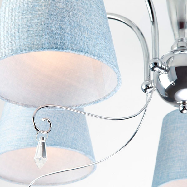 Люстра потолочная Strotskis Dalila 70096/5 5x40 Вт E14 хром 