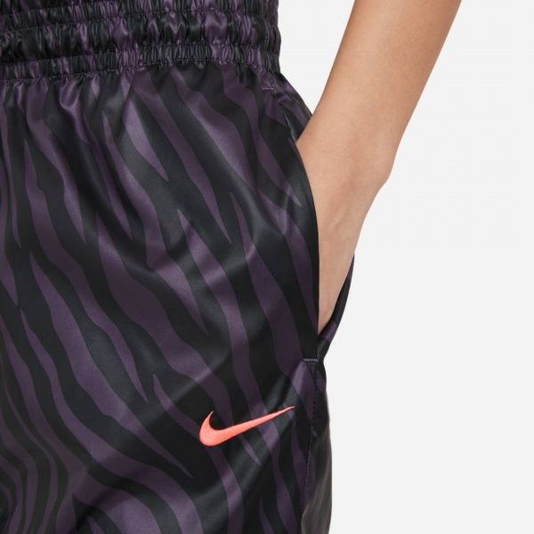 Штани Nike W NSW ICN CLSH PANT WVN AOP HR DC5292-573 р. M чорний