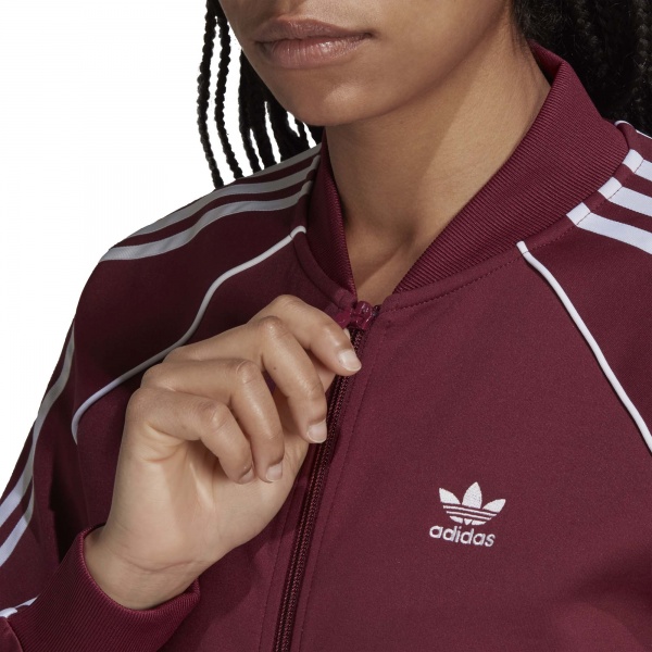 Джемпер Adidas SST TRACKTOP PB H34594 р. 40 бордовий