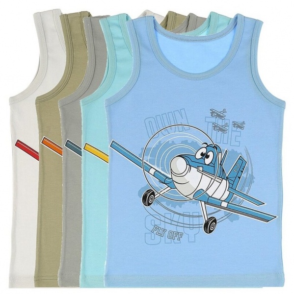 Майка детская для мальчика Donella 7771MU р.146-152 в ассортименте 