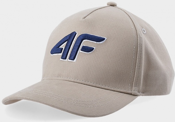 Кепка 4F BASEBALL CAP M169 4FJRSS23ACABM169-83S OS бежевий