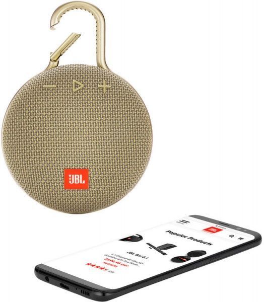 Акустична система JBL® Clip 3 1.0 sand JBLCLIP3SAND