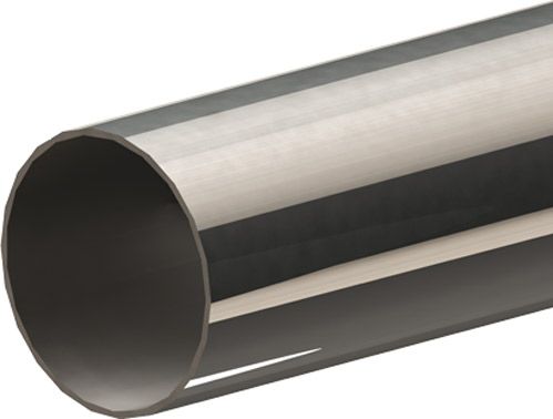 Леер 2 м P полированная нержавеющая сталь d10