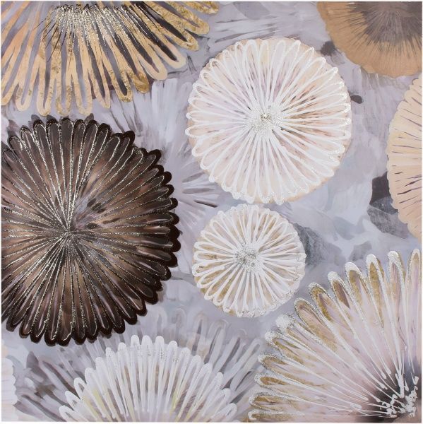 Картина White brauni 100x100 см GF 