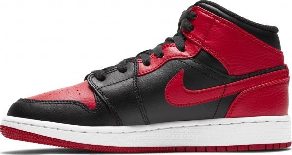 Кроссовки Nike AIR JORDAN 1 MID 554725-074 р.5Y красный