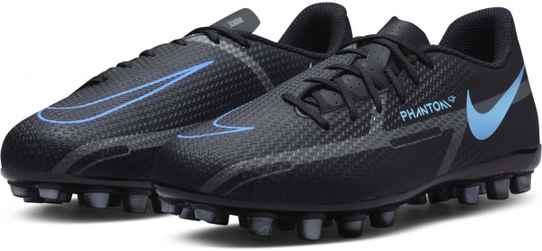 Бутсы Nike Jr. Phantom GT2 Academy AG DC0811-004 р.US 5,5Y черный
