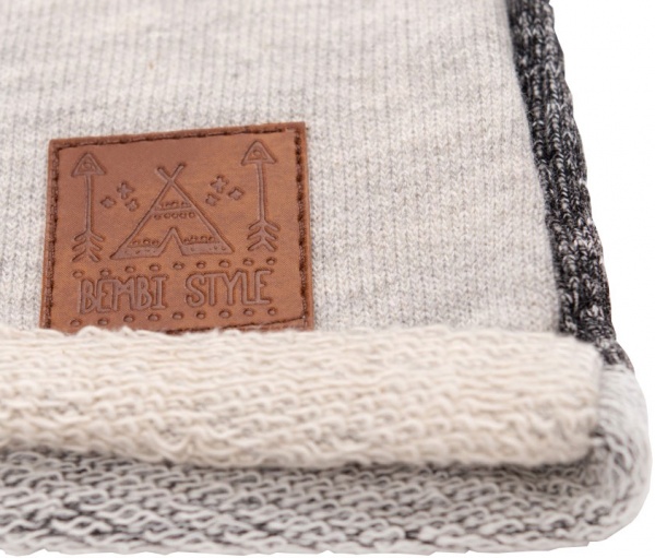 Шапочка Bembi ШП87 р.50 серый 25087012225.XX0