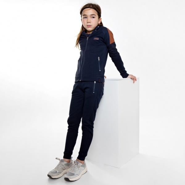 Худи для мальчика NWM р.134 темно-синий U44161-1 