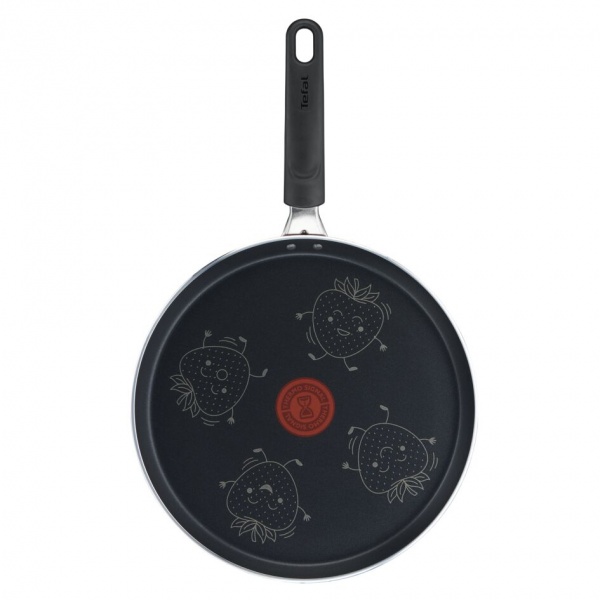 Сковорода для блинов c лопаткой FRUITS (клубника) 28 см B4391102 Tefal