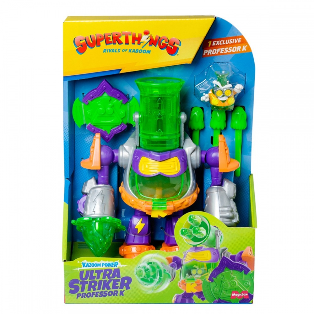 Фігурка анімаційного персонажа SuperThings Kazoom Power Ультрастрайкер Професор К PSTSP116IN260