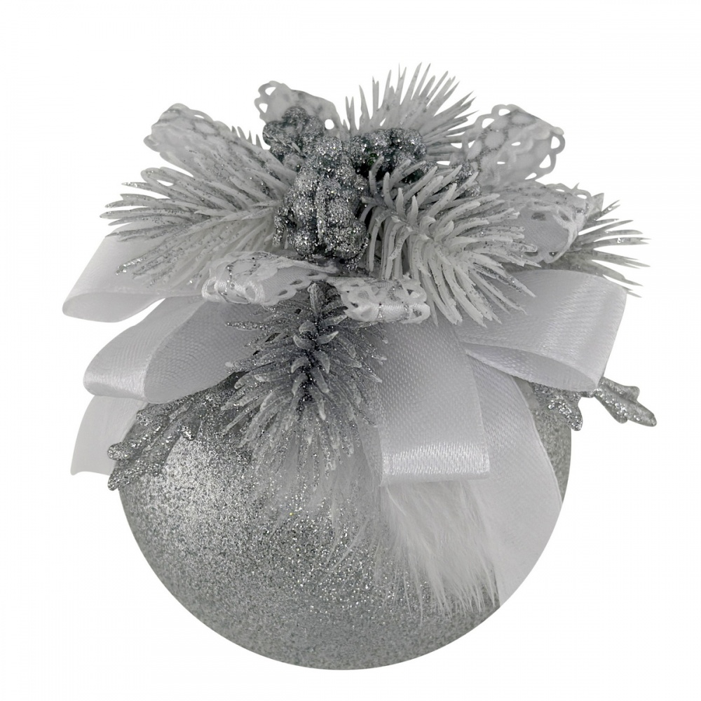 Подвеска декорированная MIS LT Шар 8 см в ассортименте