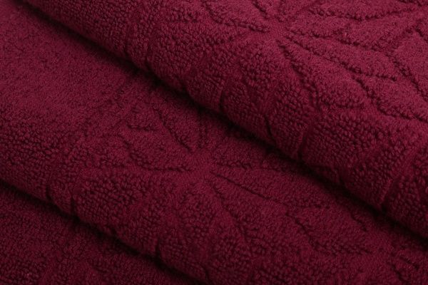 Килимок для ніг Roxy 50x70 см бордовий La Nuit 