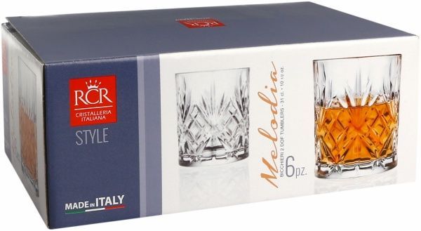 Набір склянок Melodia 250 мл 6 шт. RCR