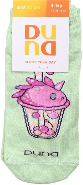 Носки детские унисекс Duna 4211 р.18–20 салатовый 