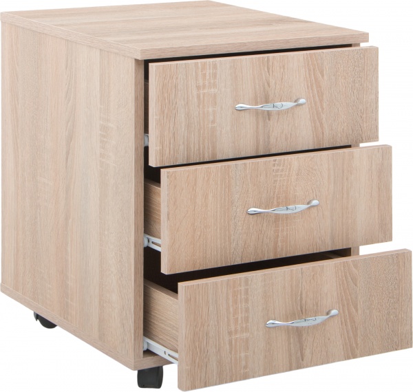 Тумба приліжкова Компаніт пересувна МП-3 дуб сонома 