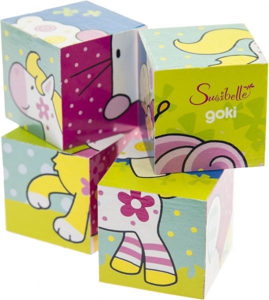 Кубики GoKi Мои друзья Susibelle 57511