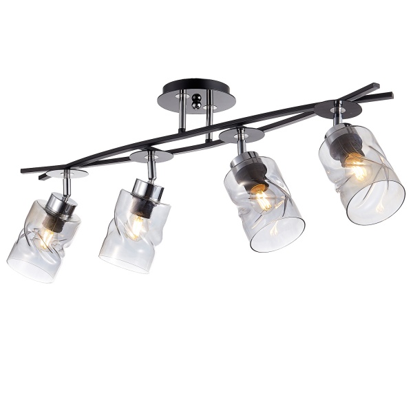 Люстра потолочная Victoria Lighting 4x60 Вт E27 хром Portofino/PL4 