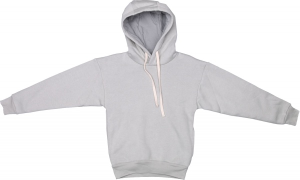 Худи для мальчика Роза р.152 серый 210573 