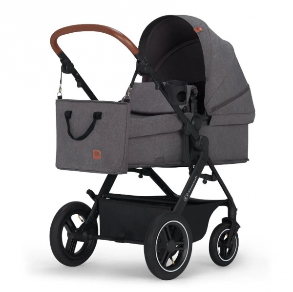 Коляска 3 в 1 Kinderkraft B-Tour Ash Gray KSBTOU00DGR3000 