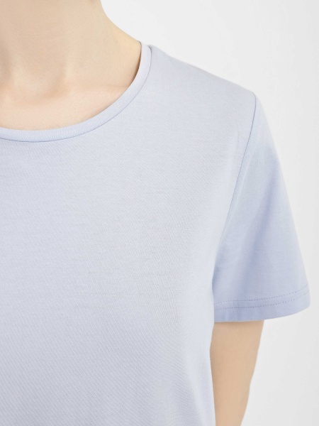 Футболка жіноча Роза 201002 р.S світло-фіолетовий