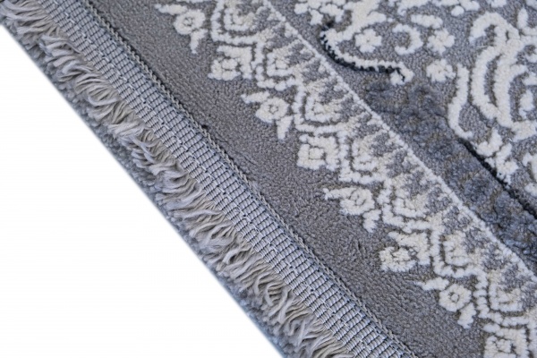 Килим Karmen Carpet GALERIA GL040G GREY/GREY 80x150 см D 