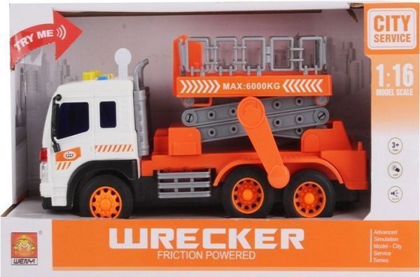 Автомобіль інерційний WENYI Автовишка зі звуком і світлом WY-340D