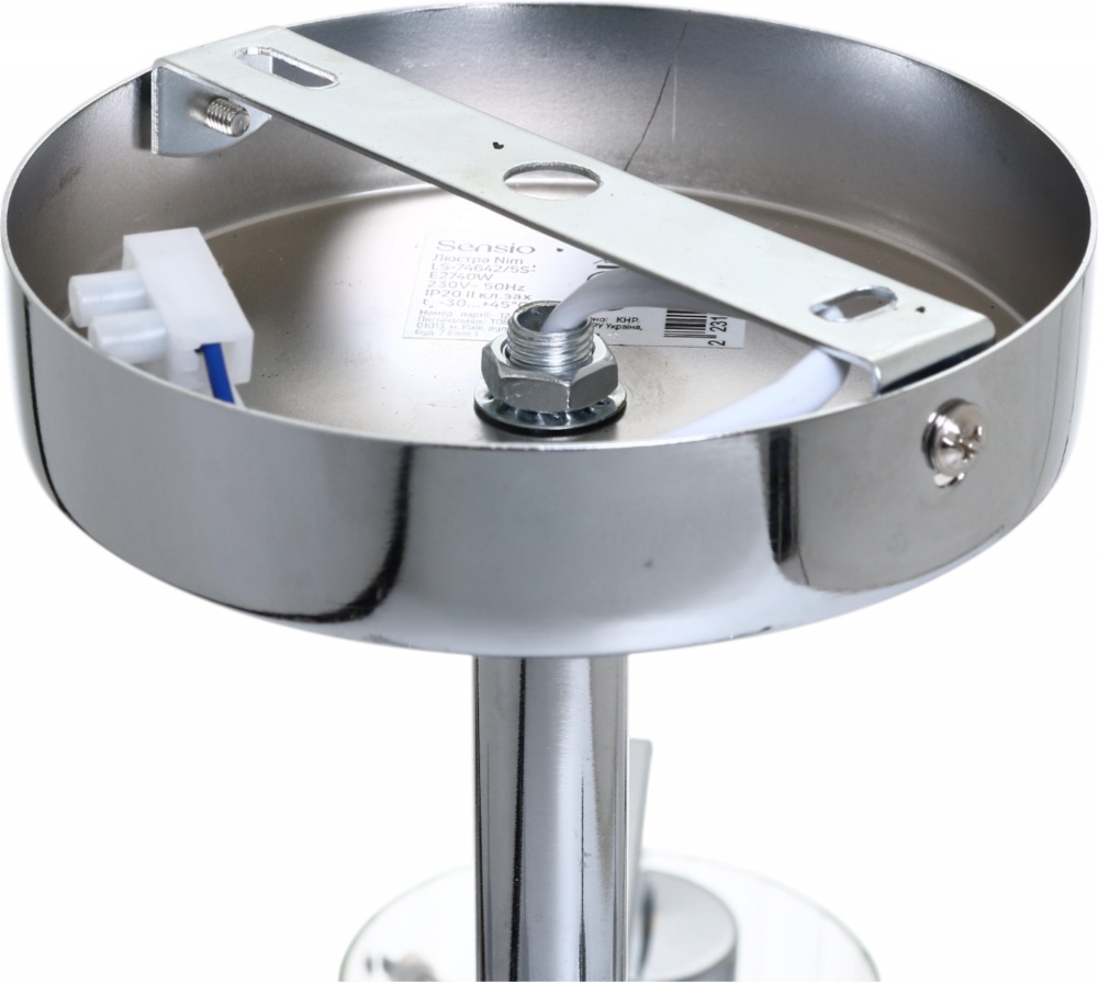 Люстра Sensio Nim 5x40 Вт E27 хром LS-74642/5S-E2740W