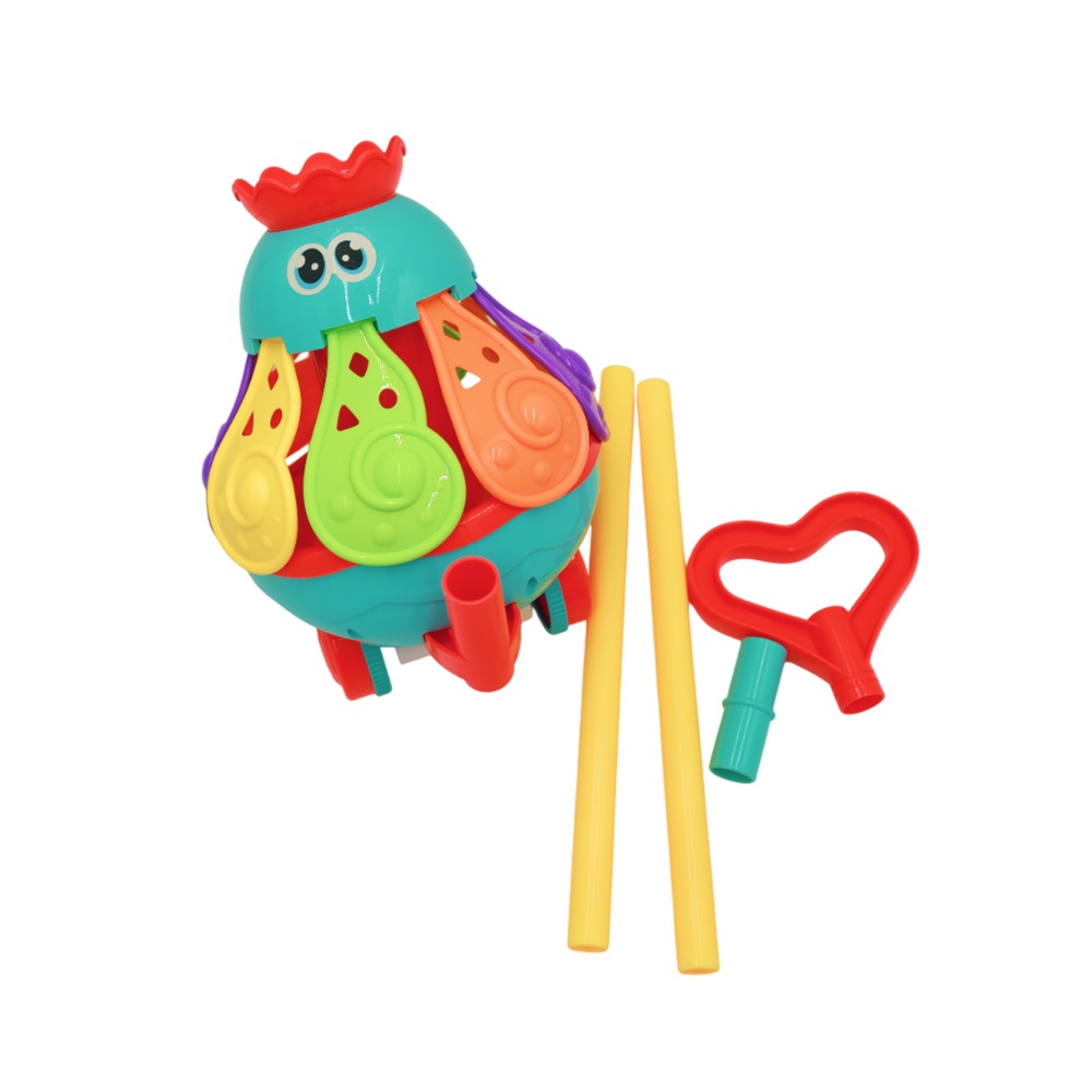 Іграшка-каталка SHANTOU YISHENG Кольоровий восьминіг колір в асортименті A0501