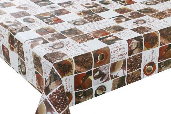 Клейонка на стіл UP! (Underprice) двостороння Кава 5866