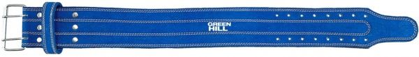 Пояс для тяжелой атлетики Green Hill WLB 6744 Р.M синий  — фото 1