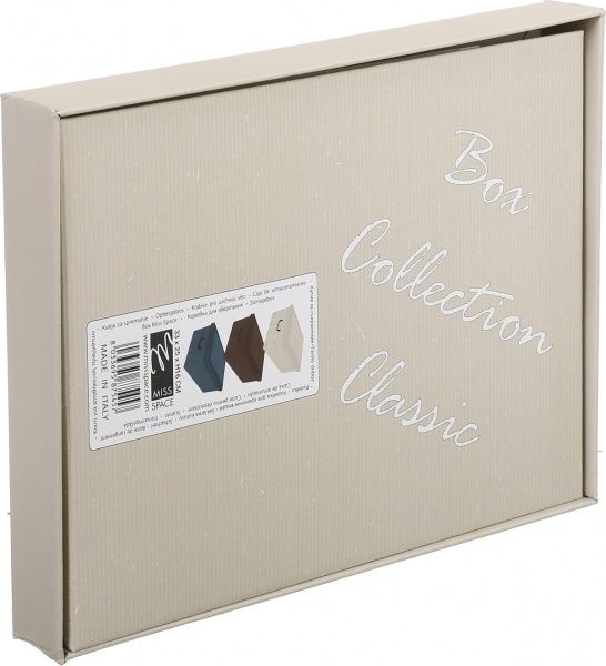 Ящик картонний Miss Space Classic 330x250x160 мм бежевий