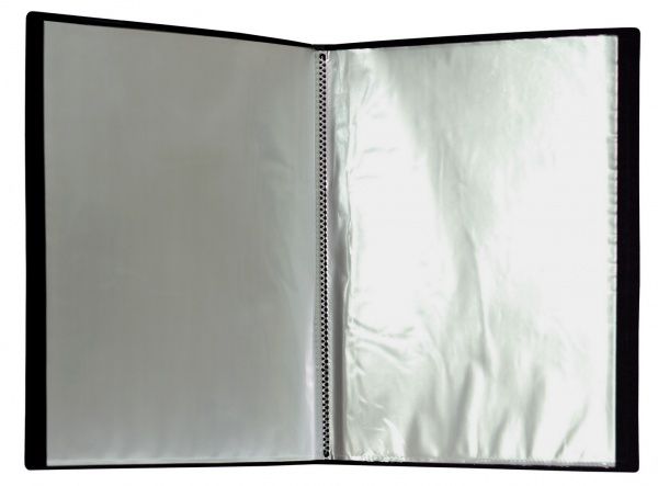 Папка с файлами А4 600 мкм черная SCHOLZ