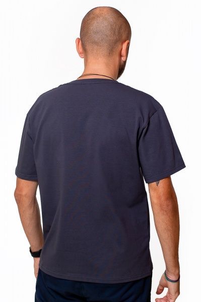 Футболка с коротким рукавом KOSTA 0204-4 р. L (48) сіра р. L серый 