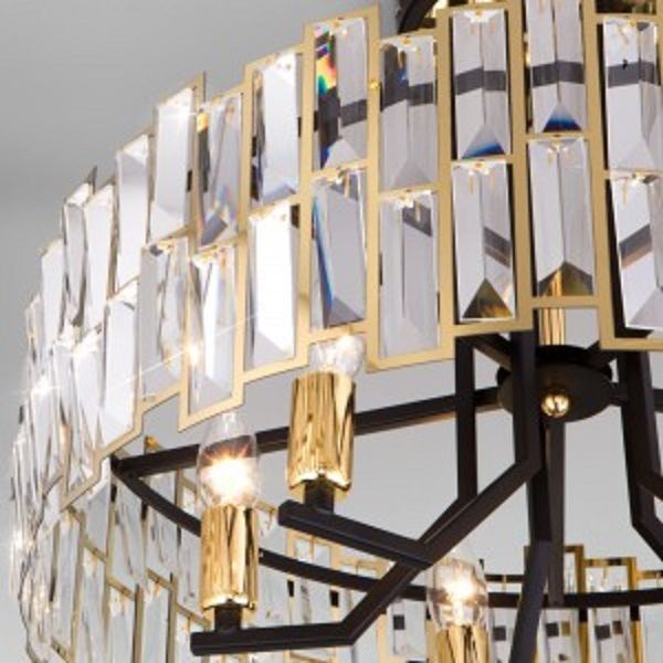 Люстра потолочная Strotskis Zolletta 5x60 Вт E14 золотой 313/5 (золото) 