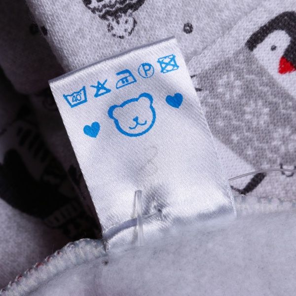 Боди детское для девочки Baby Veres Penguins р.62 красный 