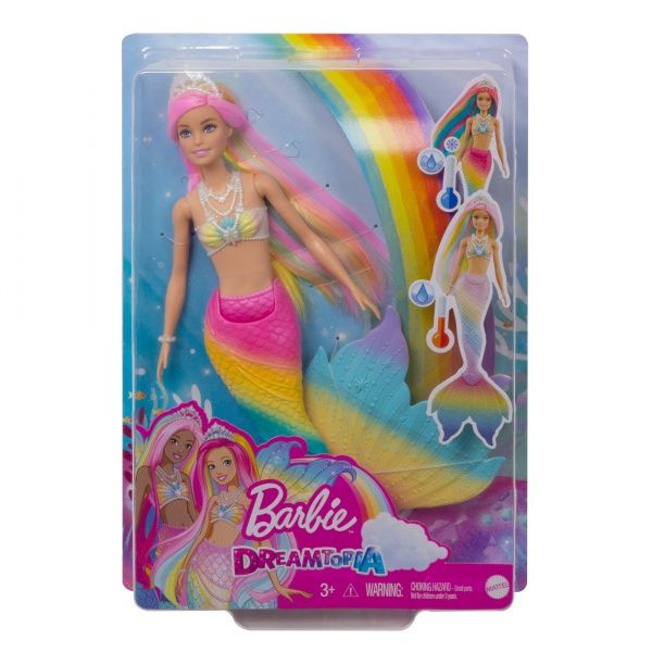Кукла Barbie русалка Цветная игра серии Дримтопия