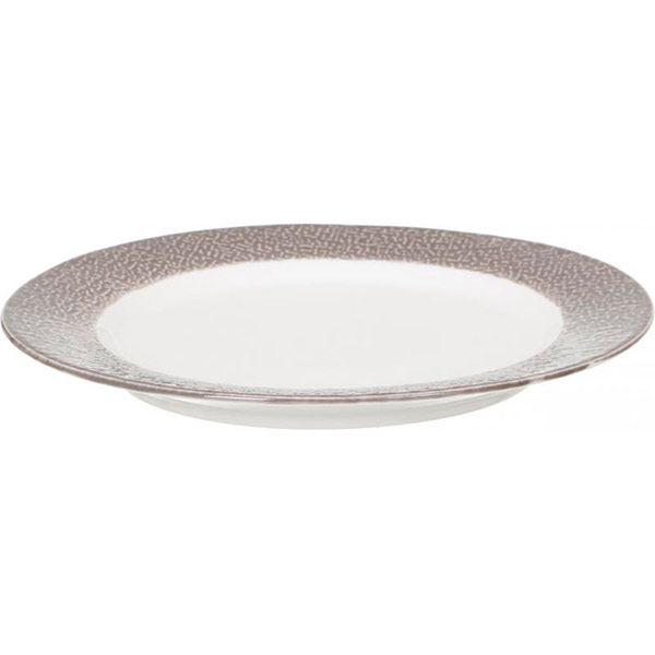 Тарілка підставна Nature 26 см коричнева KRJYP065 Fiora