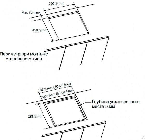 Варильна поверхня Candy CH 64 CCW