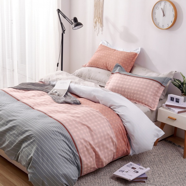 Комплект постельного белья Скарлу разноцветный Homeline 