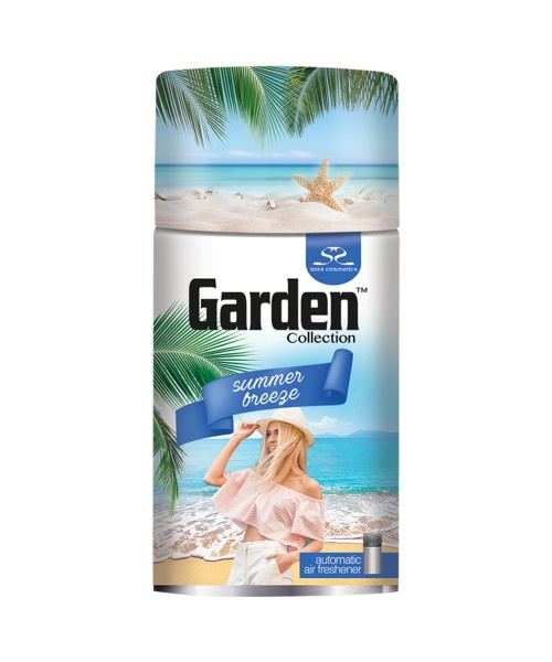 Сменный баллон для автоматического освежителя воздуха Garden Summer Breeze 260 мл 213 г