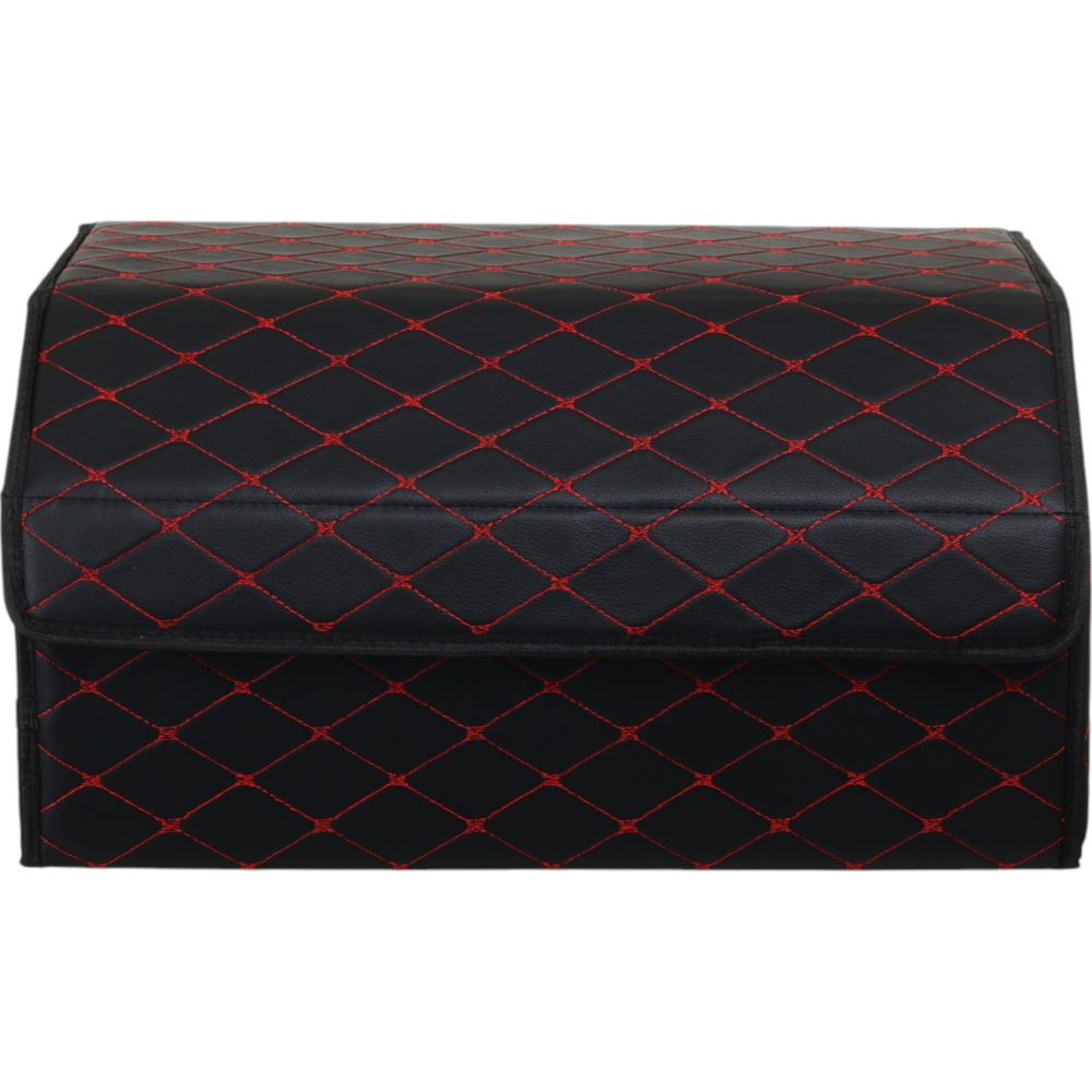 Сумка-органайзер в багажник розмір L Auto Assistance AA-533BR чорно-червоний