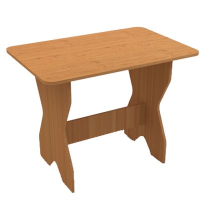 Стіл кухонний Компаніт КС-1 90x60 см горіх