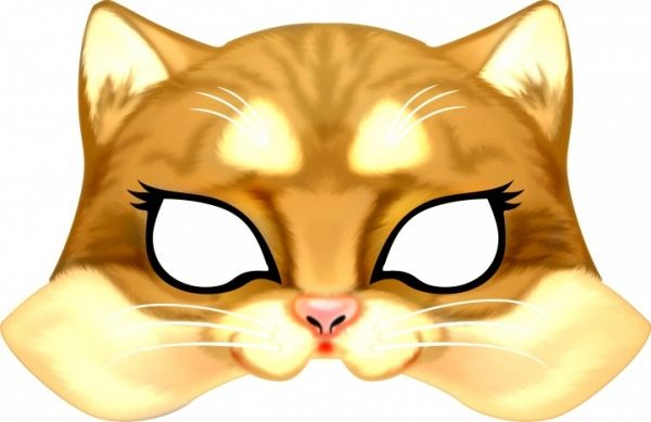 Маска карнавальна Dream Makers Кіт 