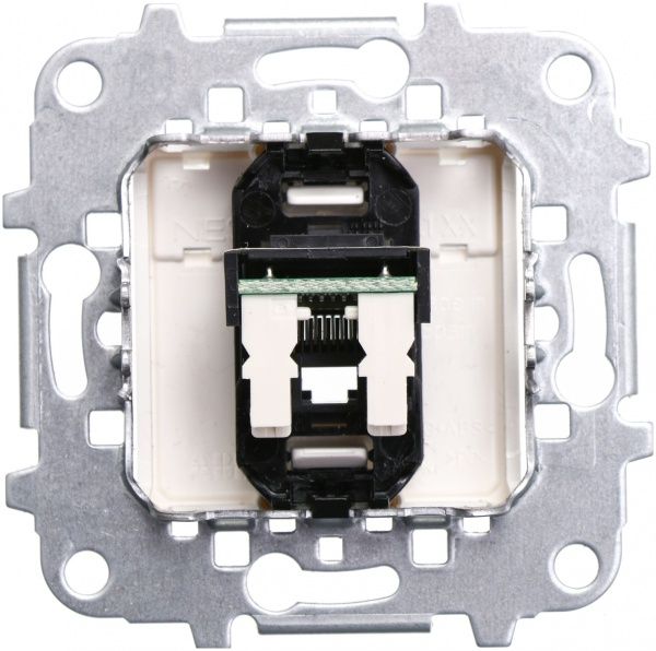 Розетка компьютерная ABB Zenit RJ45 8-пол. белый N2218 BL PC1-Z